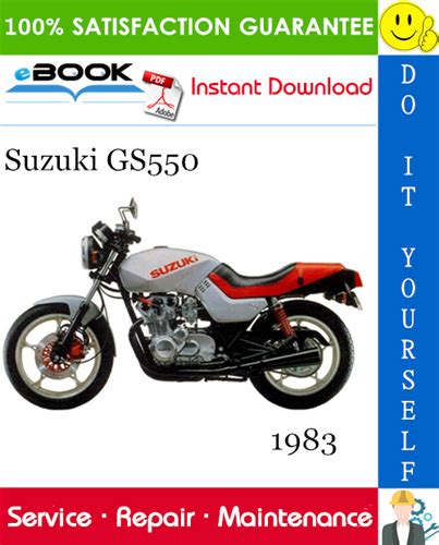 Read 1983 suzuki gs550 motorcycle service repair manual download ebooks