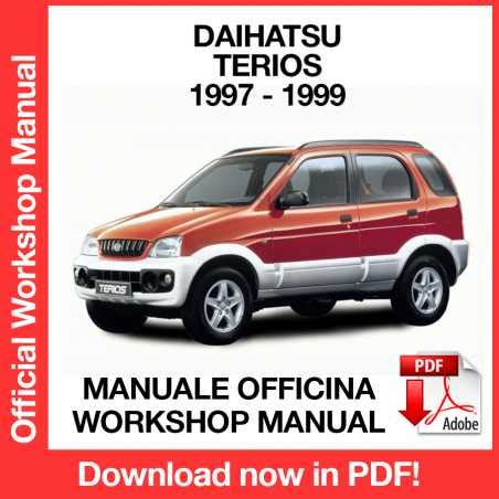 Reading Pdf 1997 1999 daihatsu terios j100 workshop repair service