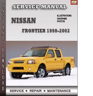 Reading Pdf 1998 nissan frontier service repair workshop manual instant