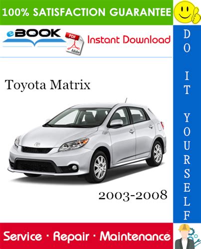 Download Ebook 2003 toyota matrix service repair manual software Kindle