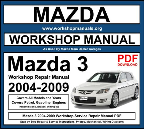 Download AudioBook 2009 mazda 3 shop manual Free eBook Reader App PDF