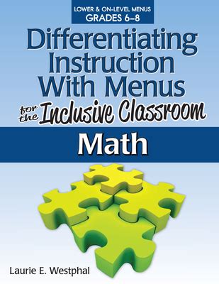 🤑 Read Online Differentiating Instruction with Menus: Math (Grades 6-8)
