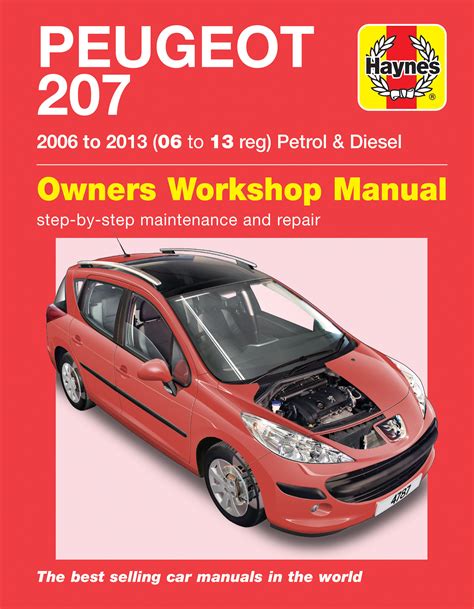 Read Online HAYNES PEUGEOT 207 SERVICE REPAIR MANUAL DOWNLOAD Read