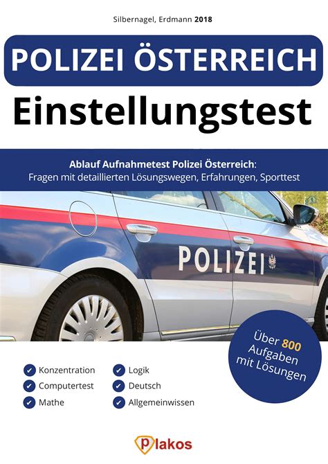 Free Read Polizei Österreich Einstellungstest: 800 Aufgaben mit Lösungen 