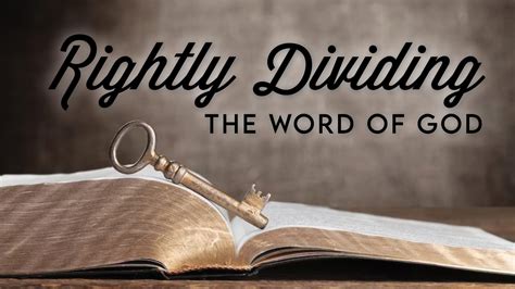 🤑 Free Reading Rightly Dividing the Word