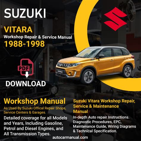 Free Read SUZUKI VITARA REPAIR MANUAL PDF Ebook online PDF - Temptation