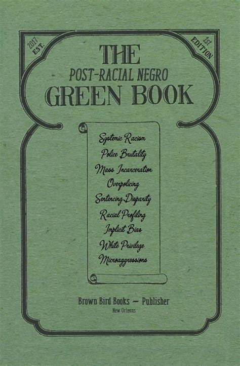 🔥 Read Online The Post-Racial Negro Green Book