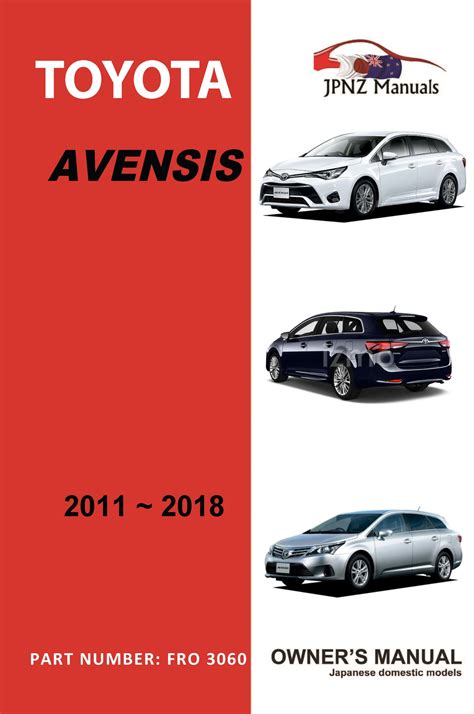 Read User Guide Toyota Avensis Owners Manual [PDF] [EPUB] PDF - Behold