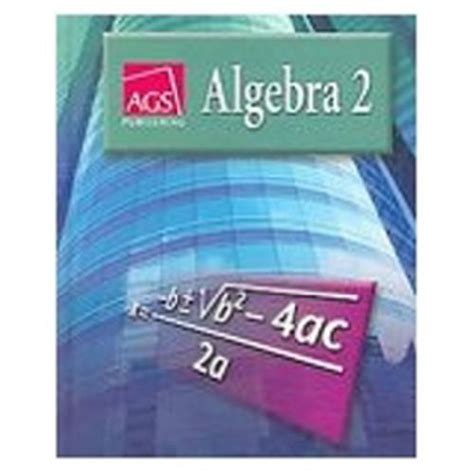 💎 Read Online ags algebra 2 workbook answer key