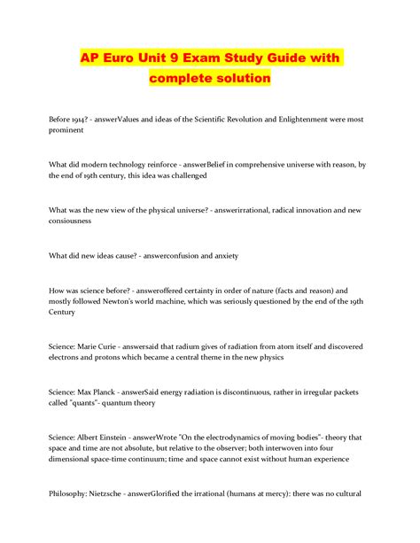 🤯 Download Link ap euro study guide