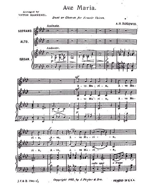 😱 Read Ebook ave maria rosewig mus editions chorales jfn