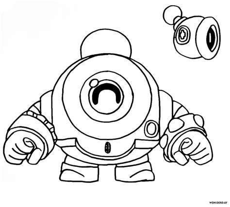 Gemakkelijk 9999 brawl stars coloring pages nani