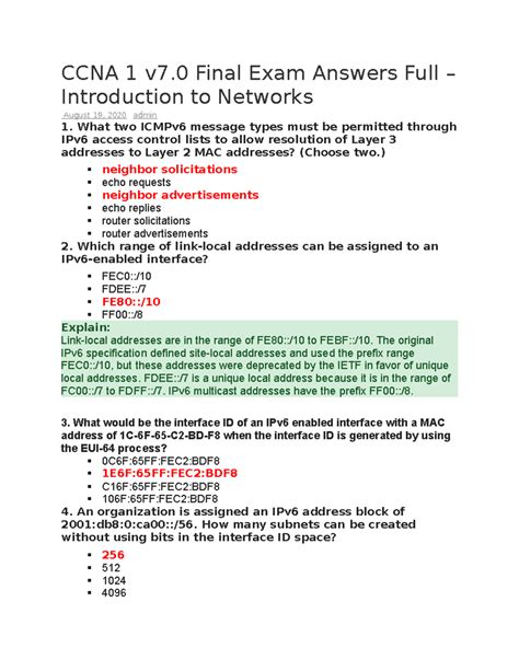 😱 Pdf Download chapter 7 answers ccna 1