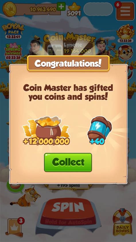 Mod Hack coin master claim spins and coins
