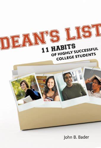😲 Read Online deans list eleven habits of highly successful college students