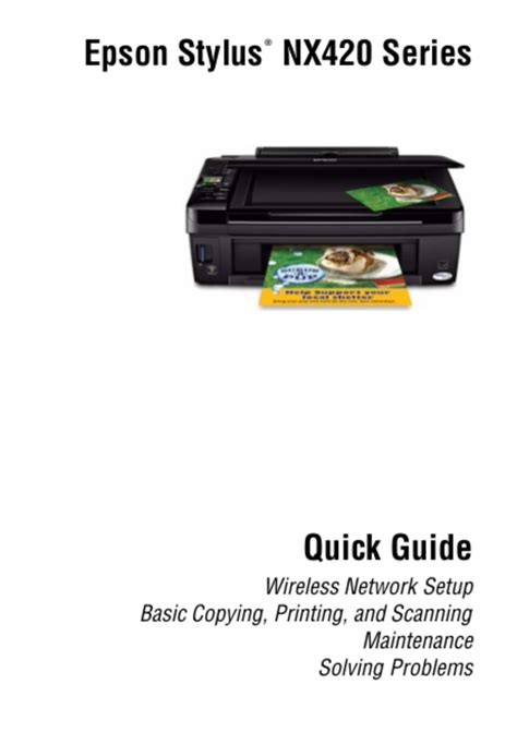 🤯 Read Ebook epson stylus nx420 series user guide