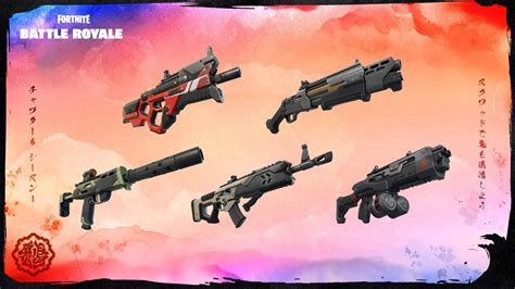 Nou Free fortnite season 6 chapter 2 unvaulted weapons