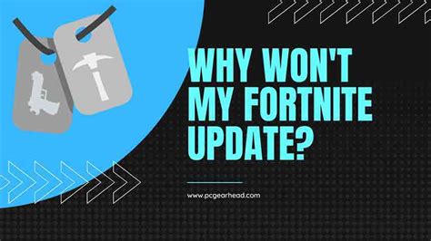 Novo Free fortnite update won't start
