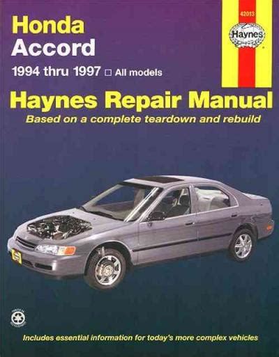 Download free 1994 honda accord manual Get Books Without Spending any