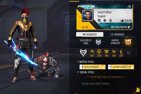 Simplu 999999 free fire id of amit bhai