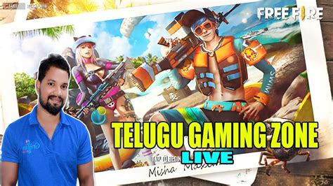New Leaked free fire live telugu gaming zone