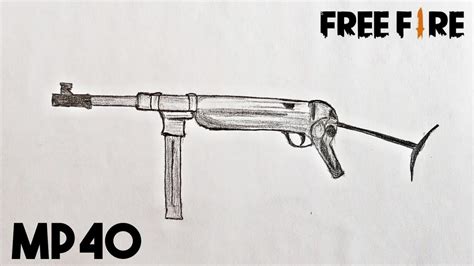 Het beste 9999 free fire mp40 drawing