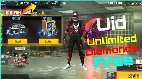 New 999 free fire unlimited diamond uid