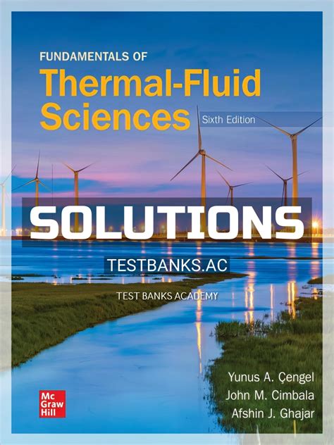 🤯 Read Online fundamentals of thermal fluid sciences 3rd edition solution manual