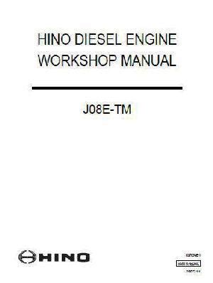 Free Read hino workshop manual j08c iBooks PDF - Fire Officer