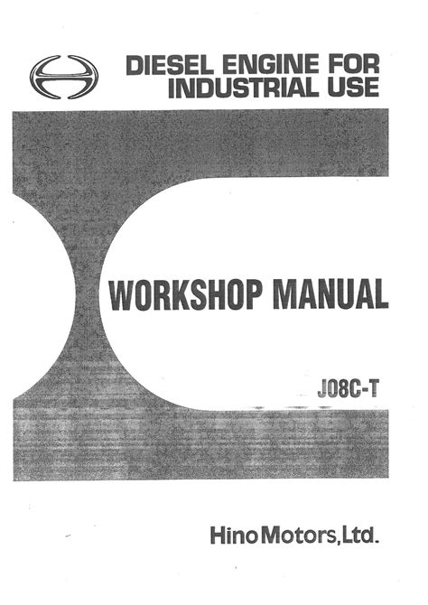 Free Read hino workshop manual j08c iBooks PDF - Fire Officer