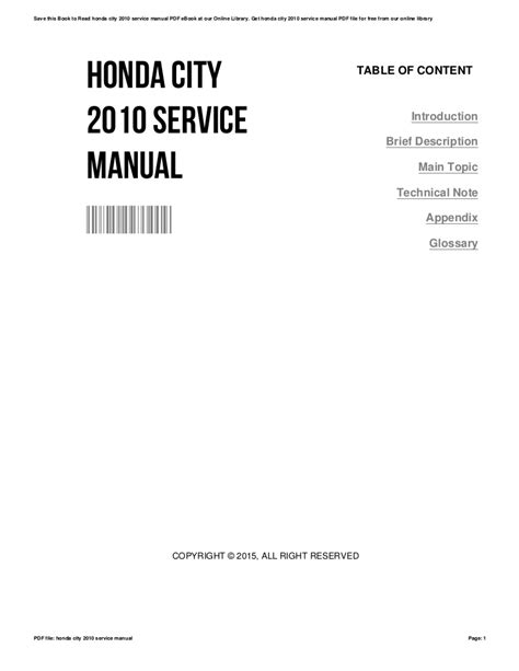 Reading Pdf honda city car manual pdf iBooks PDF - The Help