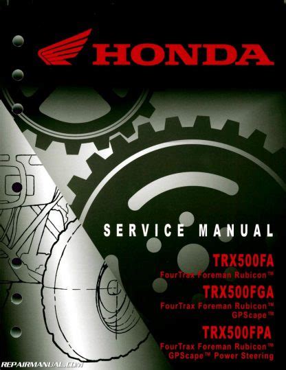 Download Link honda rubicon manual pdf PDF Ebook online PDF - Steck