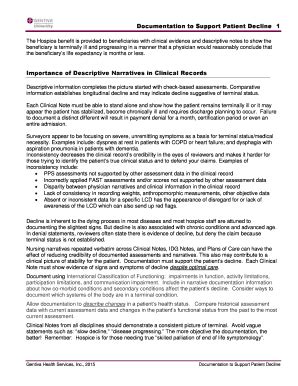 🔥 Free Download Ebook how to document decline in hospice patients