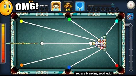 Modificación 9999999 how to pot 5 balls in 8 ball pool on the break