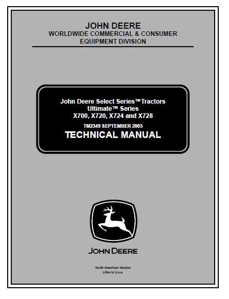 🔥 Read Ebook john deere x724 service manual