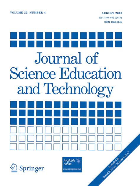 💎 Pdf Download journal of science education and technology
