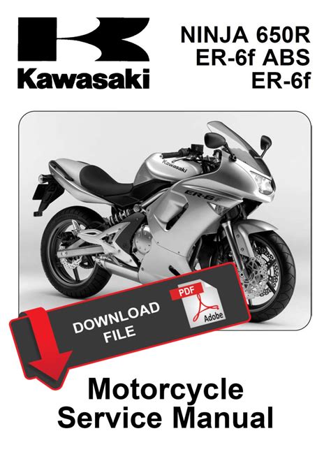 Free Download kawasaki ninja 650r 2008 repair service manual Free E