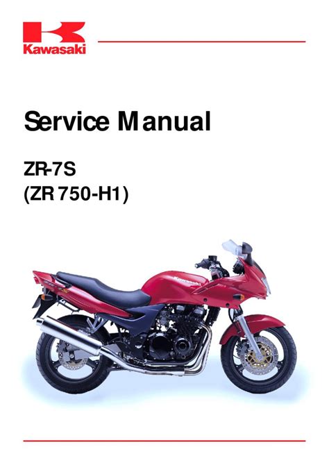 Read kawasaki zr 7s zr 750 h1 workshop service manual german Free
