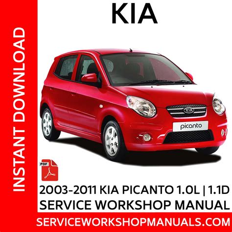 Download AudioBook kia picanto 2003 2005 service repair manual PDF