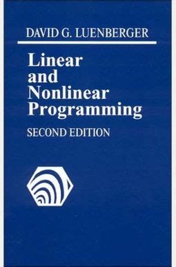 💎 Read Pdf linear and nonlinear programming luenberger solution manual