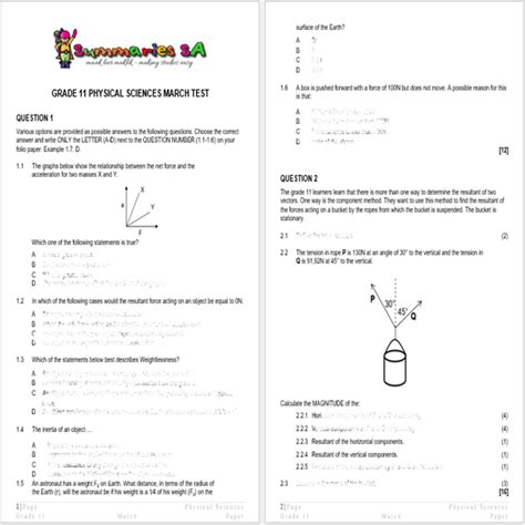 Read memorandum physical science march 2013 grade 11 Kindle Editon PDF