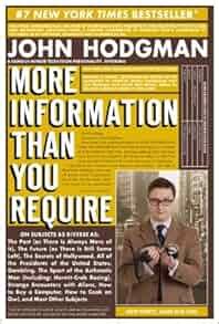 ▶️ Download Ebook more information than you require john hodgman