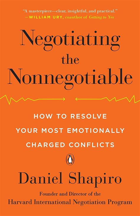 ▶️ Free Read negotiating the nonnegotiable how to resolve your most emotionally charged conflicts