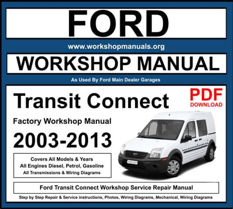 😱 Free Read online transit connect repair manuals file type pdf