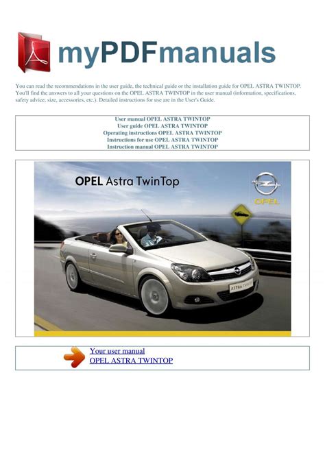 Reading Pdf opel manuals Free Download PDF - Home