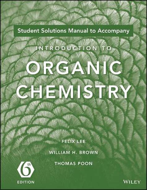 😈 Download Ebook organic chemistry 6th edition brown solution manual