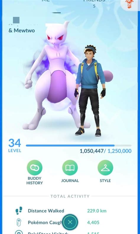 Modificación 999 pokemon go account with mewtwo