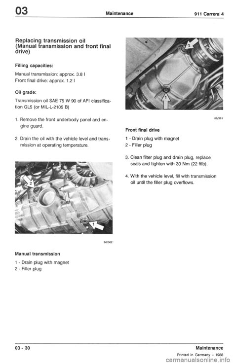 Download porsche 964 1990 repair service manual Board Book PDF - The
