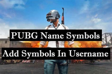 Modificación Hack pubg mobile name symbol app