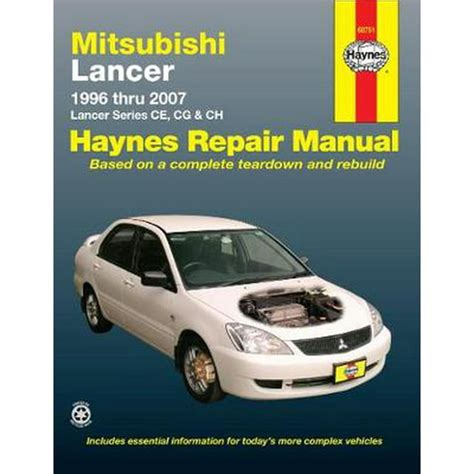 Free Read repair manual 2007 mitsubishi lancer cj Hardcover PDF